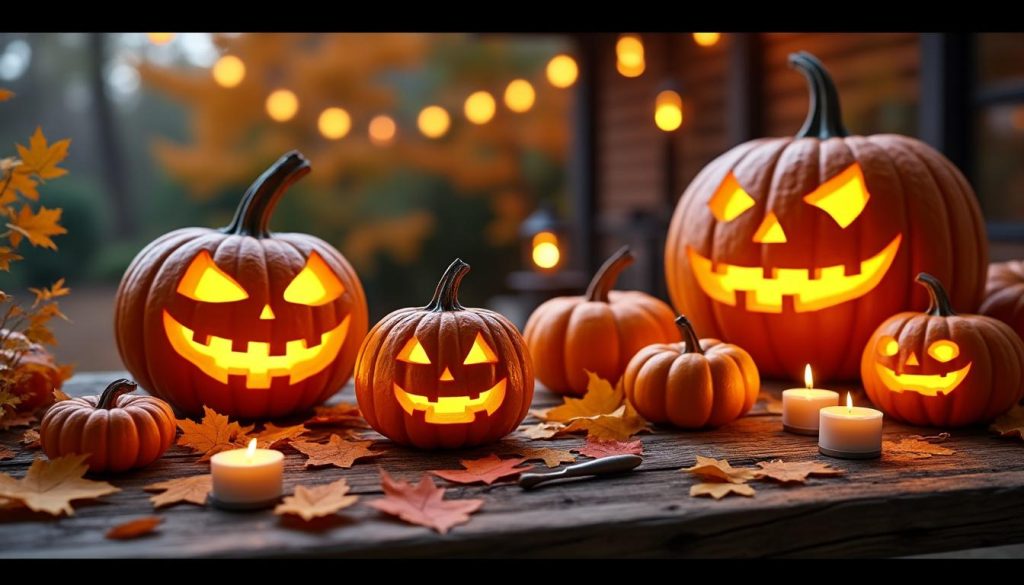 entdecken sie kreative und einfache ideen zum kürbis schnitzen für halloween. perfekt für anfänger und familien, die halloween gemütlich und spaßig gestalten möchten.