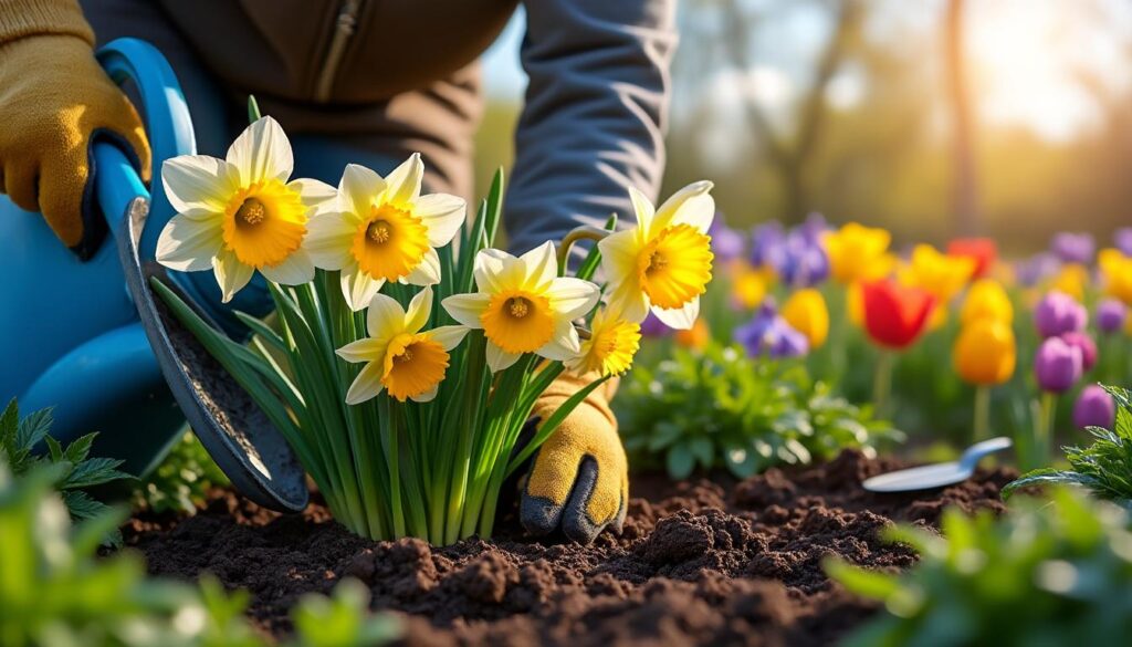 erfahren sie, wie sie narzissen richtig pflanzen und pflegen, um im frühling einen bunten und blühenden garten zu genießen.